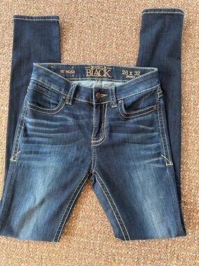 Women's Dark Blue Skinny Jeans